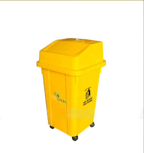 Thùng rác 60 lít - Nhựa Phước Đạt - Công Ty TNHH Xuất Nhập Khẩu Thương Mại Dịch Vụ Phước Đạt